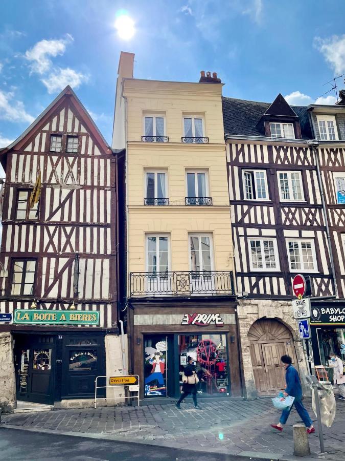 Ferienwohnung La Porte Cauchoise - Hypercentre Coquet Branche Rouen Exterior foto